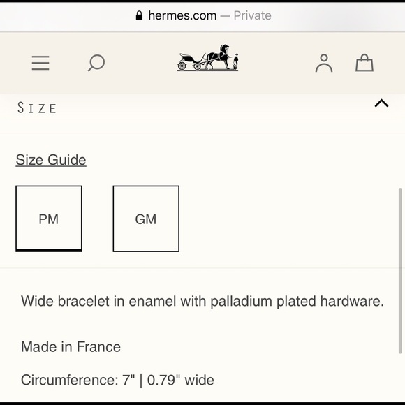 $720 Hermes Clic Clac H Palladium-Plated Enamel Bracelet in Rose Dragee Size PM - Picture 3 of 9